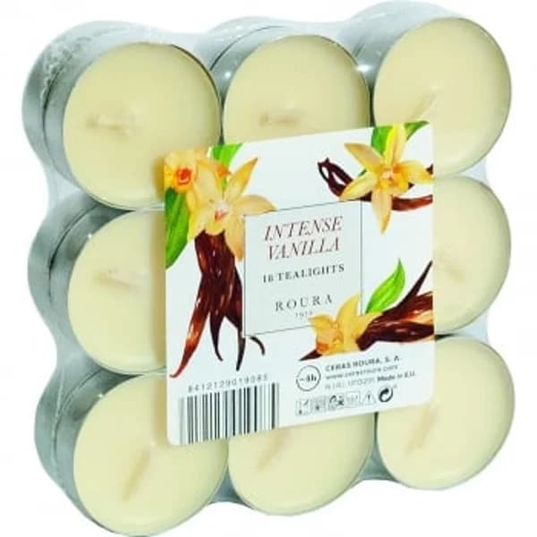 Set 18 Tealights Vainilla ROURA - 0 ud - Imagen del producto en Findit