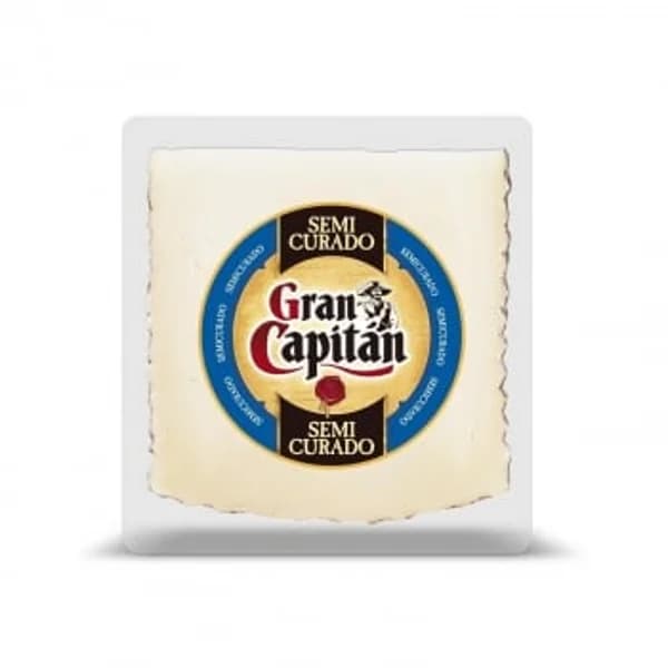 Queso semicurado Gran Capitan cuña 365 g. - 0.36 kg - Imagen del producto en Findit