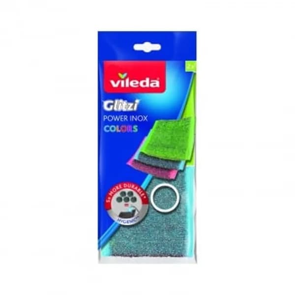 Estropajo Power Inox Colors 2 ud VILEDA - 2.01 ud - Imagen del producto en Findit