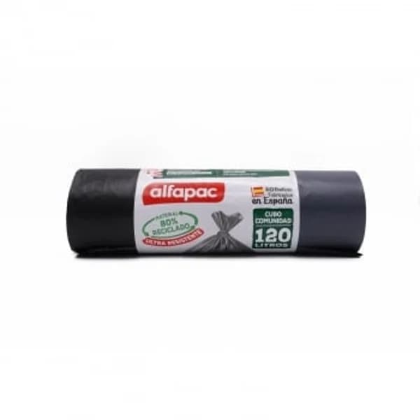 Bolsas de Basura Comunidad 120L 10 ud ALFAPAC - 9.97 ud - Imagen del producto en Findit