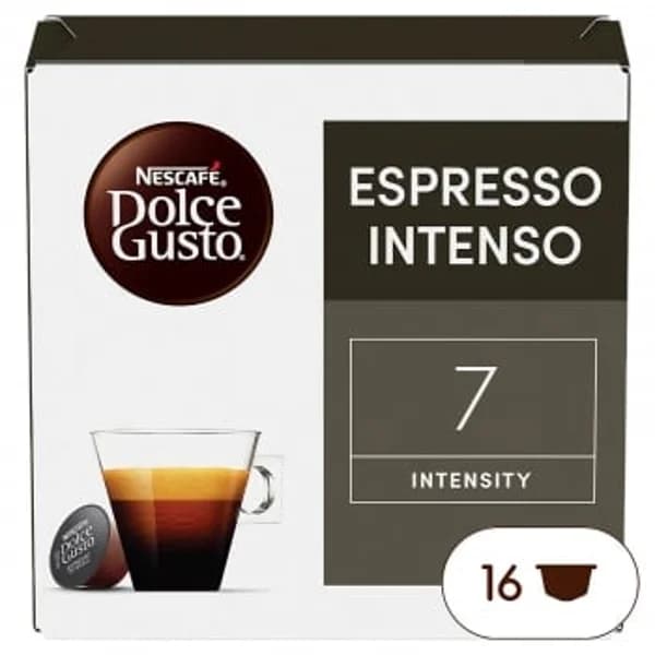 Café espresso intenso en cápsulas Nescafé Dolce Gusto 16 ud. - 15.97 ud - Imagen del producto en Findit