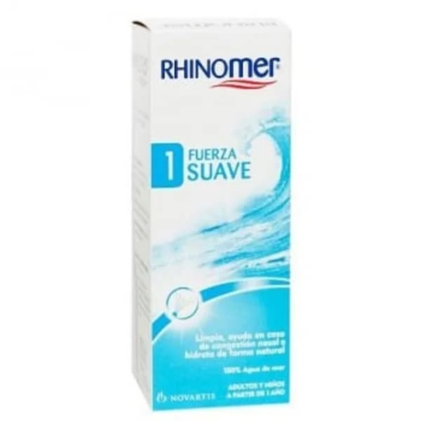 Spray para el cuidado de fosas nasales fuerza suave Rhinomer 135 ml. - 0.14 l - Imagen del producto en Findit