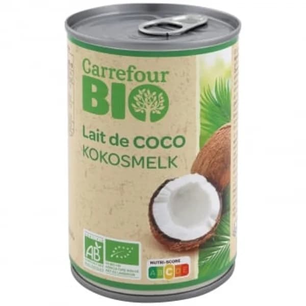 Jugo de coco ecológico Carrefour Bio 400 ml. - 0.4 l - Imagen del producto en Findit