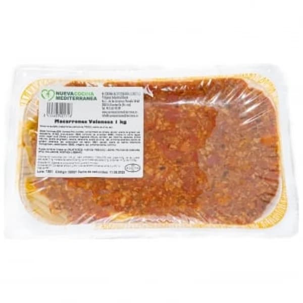 Macarrones Volonesa Veganos Nueva Cocina Mediterránea 1 kg aprox - 1 kg - Imagen del producto en Findit