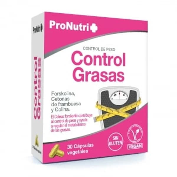 Control de las grasas Pronutri sin gluten 30 ud. - 0.02 kg - Imagen del producto en Findit