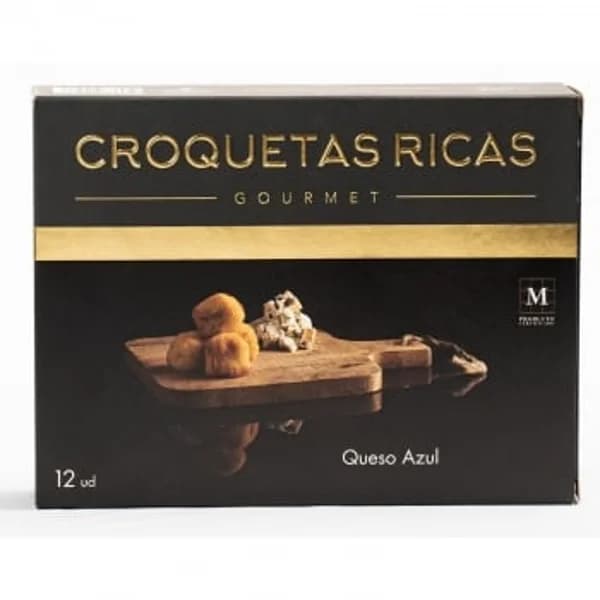 Croquetas de queso azul Croquetas Rica Gourmet 300 g - 1 ud - Imagen del producto en Findit