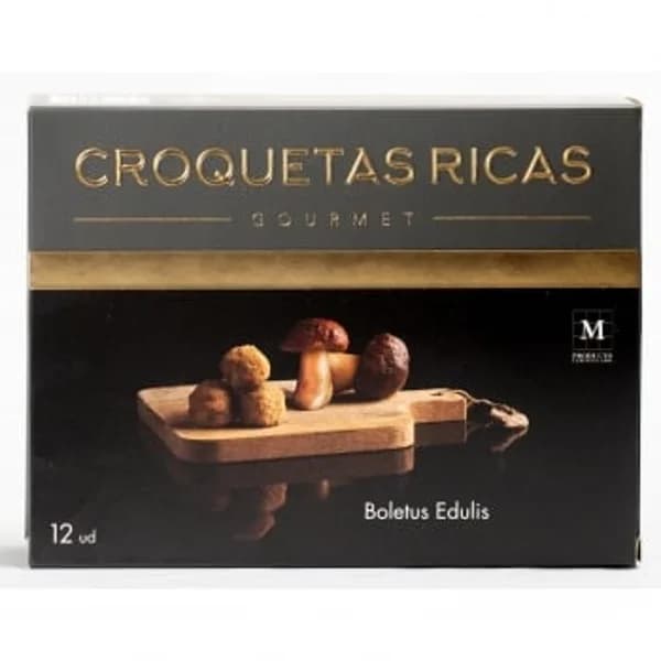 Croquetas de boletus Croquetas Ricas Gourmet 300 g - 1 ud - Imagen del producto en Findit