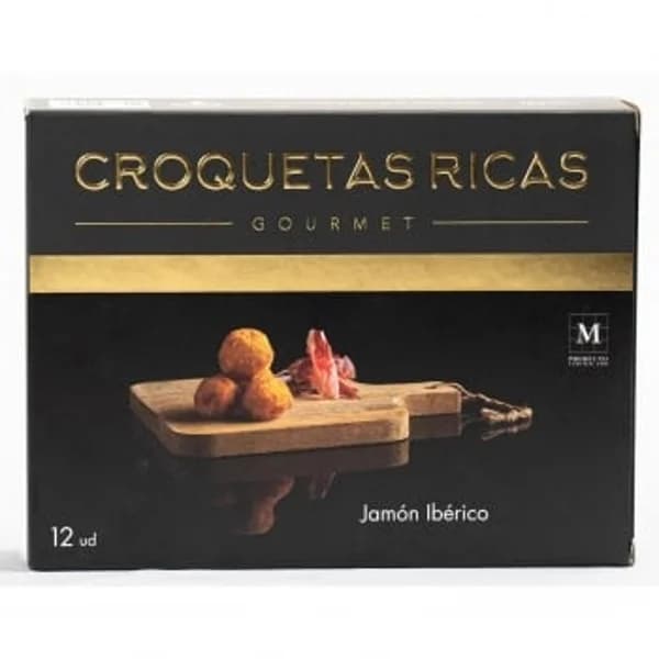 Croquetas de jamón ibérico Croquetas Ricas Gourmet 300 g - 1 ud - Imagen del producto en Findit