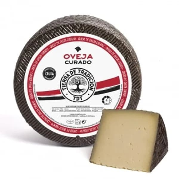 Queso de oveja curado al corte Tierra de Tradición 350 g aprox - 0.35 kg - Imagen del producto en Findit