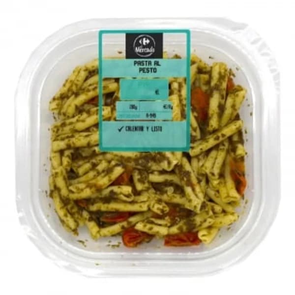 Pasta al pesto Carrefour El Mercado 280 g - 0.28 kg - Imagen del producto en Findit