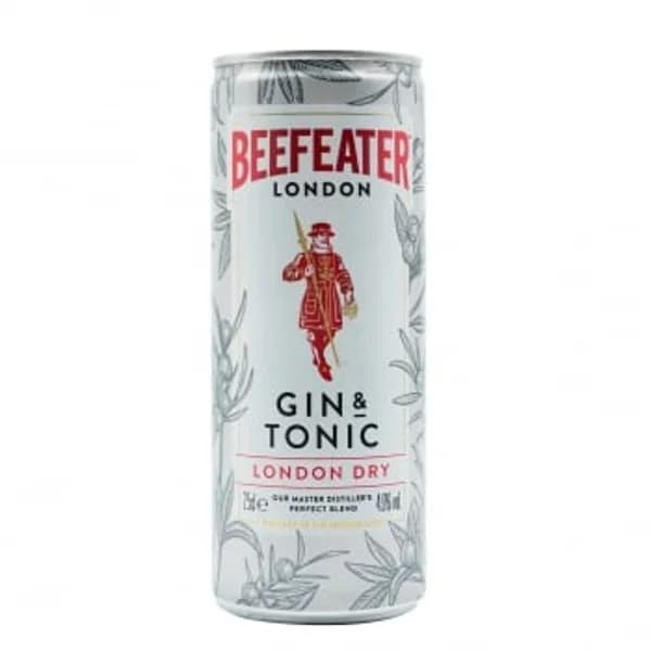 Gin-Tonic Beefeater lata 25 cl. - 0.25 l - Imagen del producto en Findit