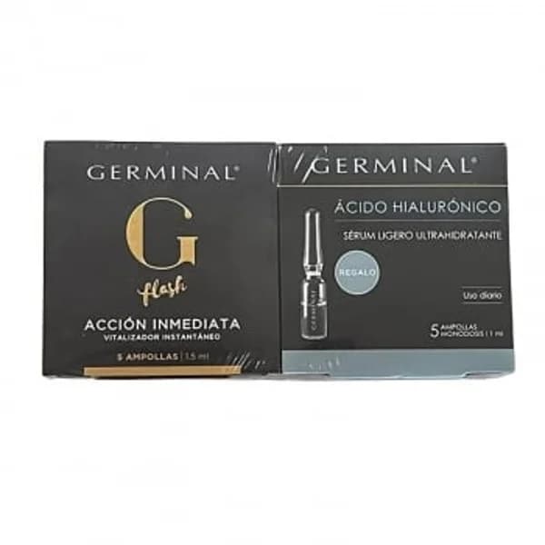 Acción inmediata Germinal 5 ud + ácido hialurónico Germinal 5 ud. - 1 ud - Imagen del producto en Findit