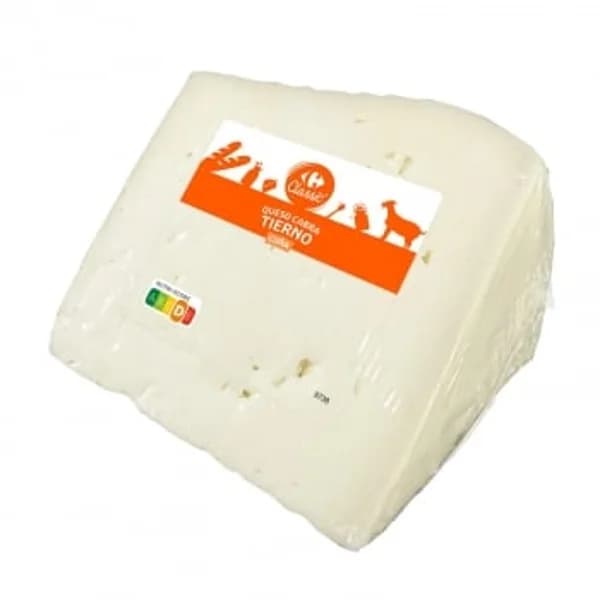 Queso de cabra tierno Carrefour Classic cuña de 300 g - 0.3 kg - Imagen del producto en Findit