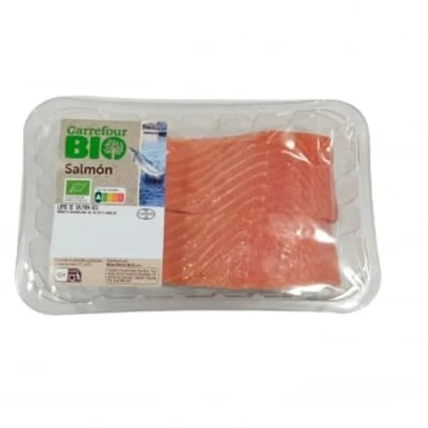 Lomos de salmón Carrefour Bio 300 g aprox - 0.3 kg - Imagen del producto en Findit