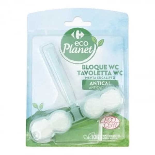 Colgador WC menta eucalipto antical ecológico Carrefour  Ecoplanet 1 ud. - 0.05 kg - Imagen del producto en Findit