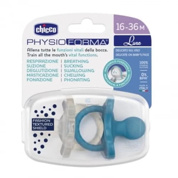 Chupete de silicona anatómico luxe physioforma Chicco 2 ud. - 2 ud - Imagen del producto en Findit