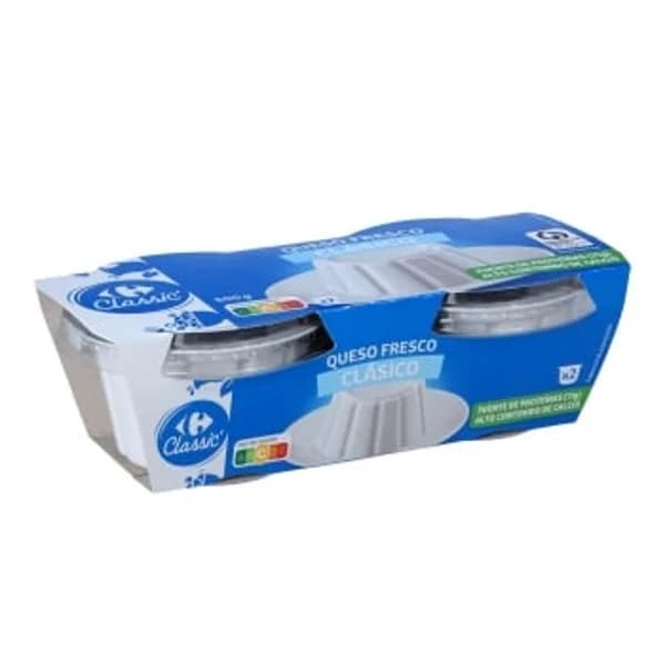 Queso fresco Classic´ Carrefour 500 g - 0.5 kg - Imagen del producto en Findit
