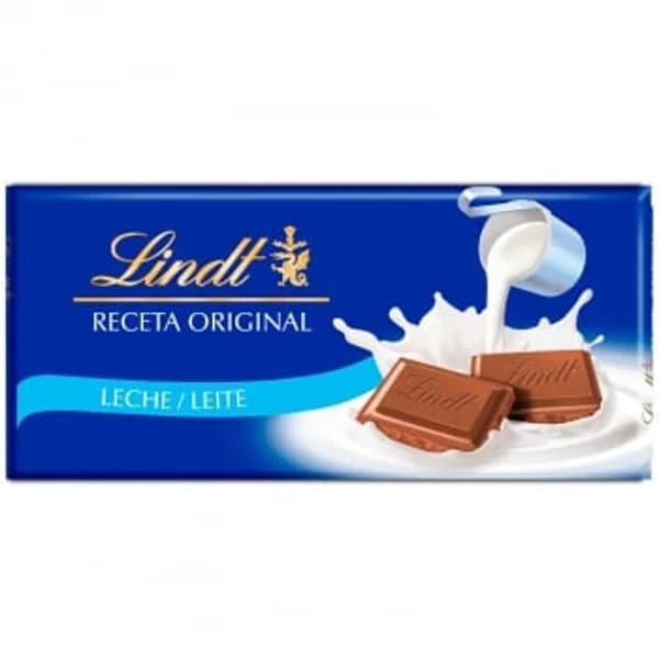 Chocolate con leche Lindt 100 g. - 0.1 kg - Imagen del producto en Findit