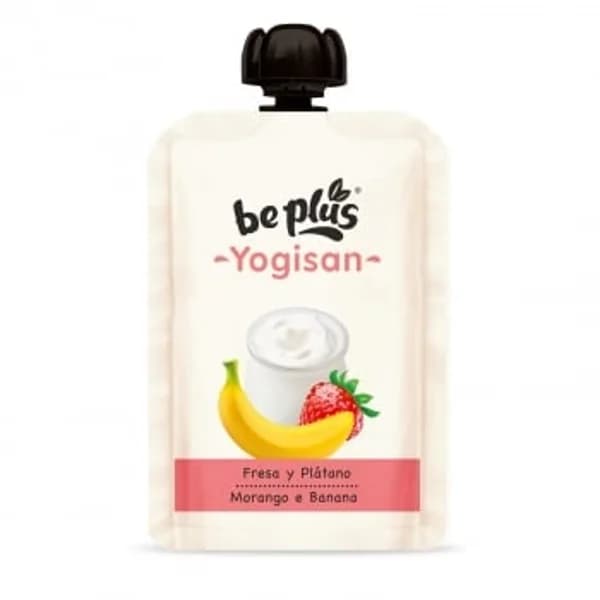 Bolsita de fresa y plátano Be Plus sin gluten 100 g. - 0.1 kg - Imagen del producto en Findit