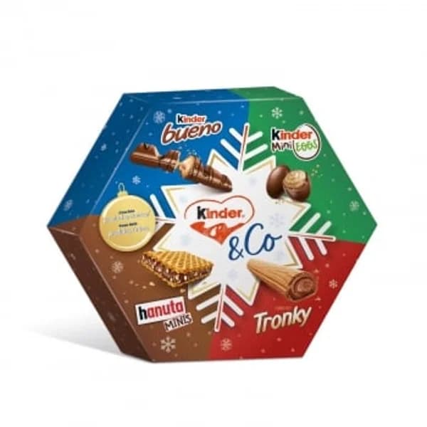 Mix de chocolatinas Kinder Hexágono 174 g. - 0.17 kg - Imagen del producto en Findit