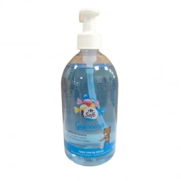 Jabón de manos golosina Soft Carrefour 500 ml. - 0.5 l - Imagen del producto en Findit