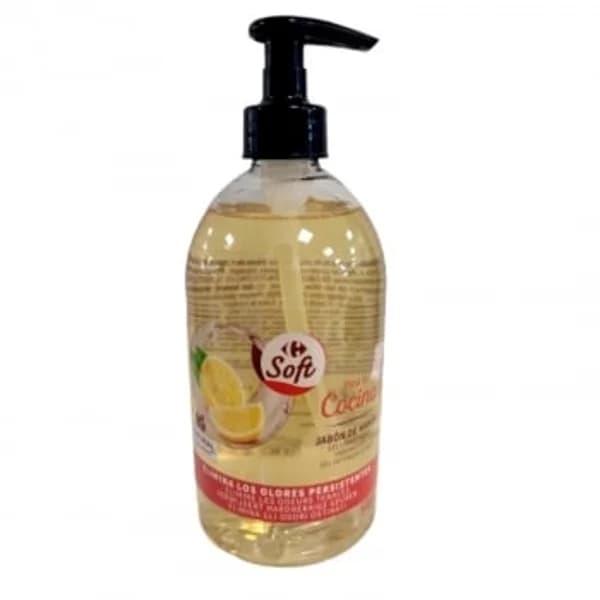 Jabón manos para la cocina Soft Carrefour 500 ml. - 0.5 l - Imagen del producto en Findit
