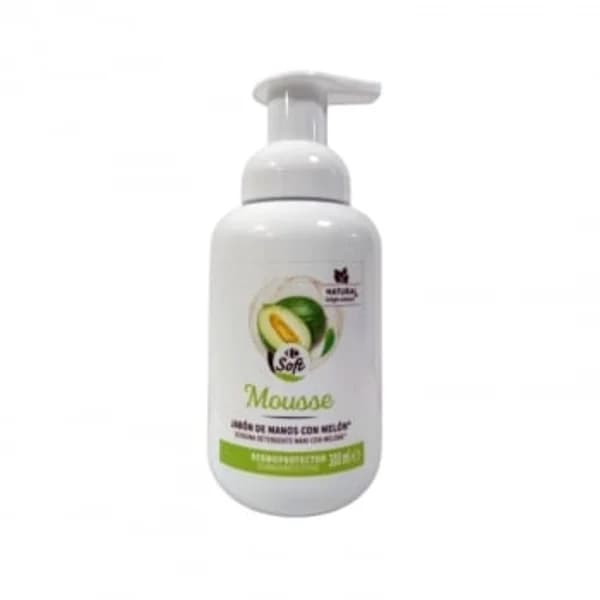 Jabón de manos de melón Soft Carrefour 300 ml - 0.3 l - Imagen del producto en Findit