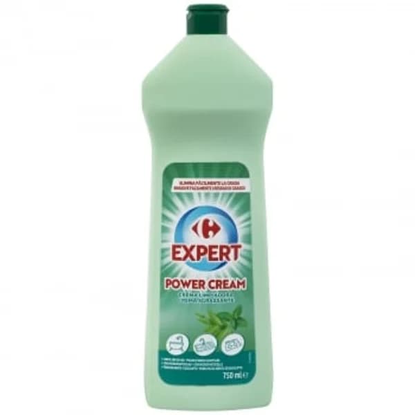 Crema limpiadora menta y eucalipto Expert Carrefour 750 ml. - 0.75 l - Imagen del producto en Findit