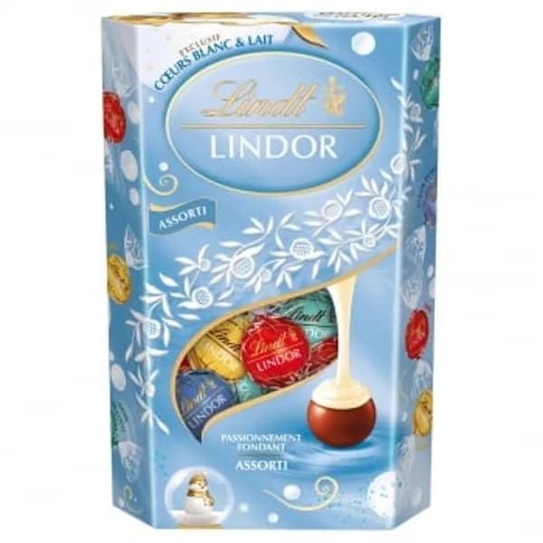 Bombones surtidos de chocolate con relleno cremoso Lindt Lindor 337 g. - 0.34 kg - Imagen del producto en Findit