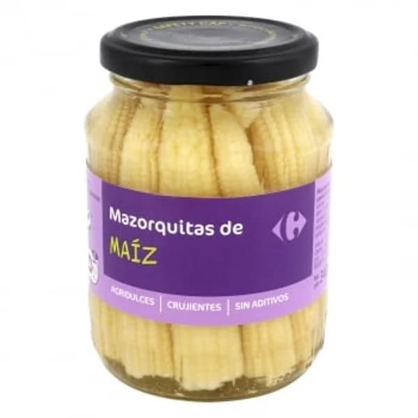 Mazorquitas de maíz Carrefour 190 g. - 0.19 kg - Imagen del producto en Findit