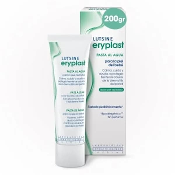 Crema en pasta al agua para la piel del bebe Eryplast 200 g. - 0.2 l - Imagen del producto en Findit