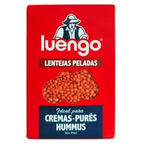 Lentejas peladas Luengo doy pack 400 g. - 0.4 kg - Imagen del producto en Findit