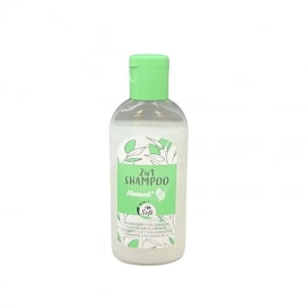 Champú de almendra Soft Carrefour 100 ml. - 0.1 l - Imagen del producto en Findit
