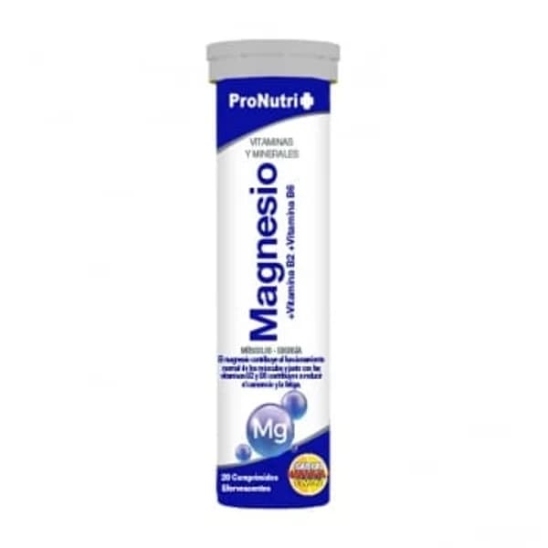 Magnesio con vitaminas B2 y B6 sabor naranja-limón Pronutri  80 ud. - 0.08 kg - Imagen del producto en Findit