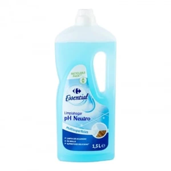 Fregasuelos pH neutro multisuperficies Essential Carrefour 1,5 l. - 1.5 l - Imagen del producto en Findit