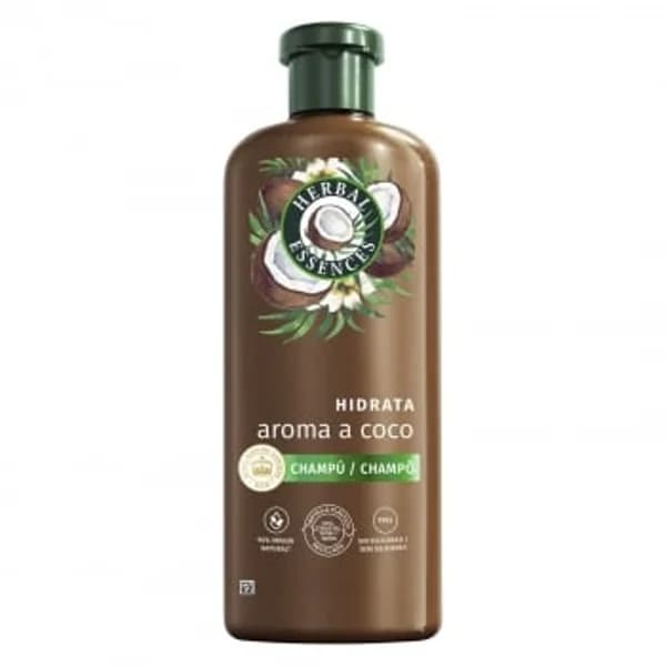 Champú hidratante aroma a coco Herbal Essences 350 ml. - 0.35 l - Imagen del producto en Findit