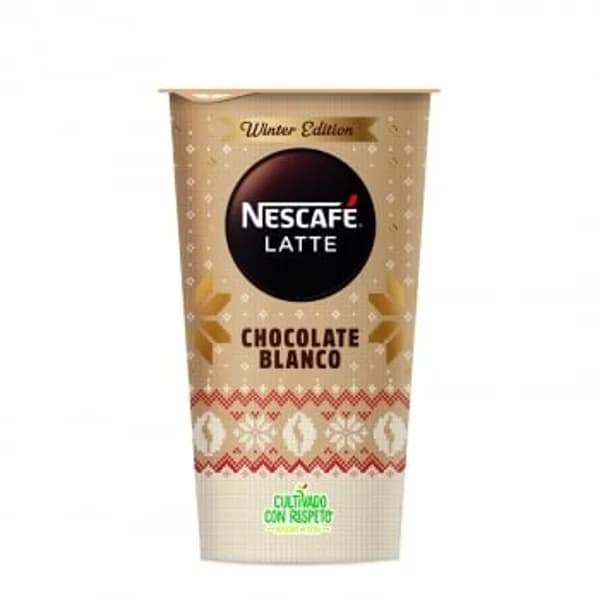 Café con chocolate blanco latte Nescafé sin gluten 205 ml. - 0.21 l - Imagen del producto en Findit