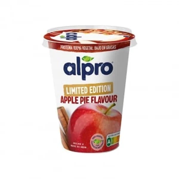 Producto fermentado de soja con manzana y canela Alpro sin gluten y sin lactosa 400 g. - 0.4 kg - Imagen del producto en Findit