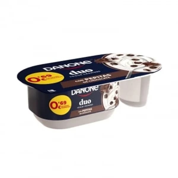 Yogur con pepitas de chocolate Danone 104 g. - 0.1 kg - Imagen del producto en Findit