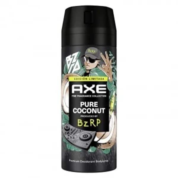 Desodorante en spray para hombre pure cocunut Axe 150 ml. - 0.15 l - Imagen del producto en Findit