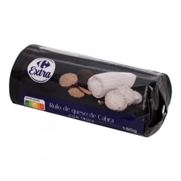 Rulo de queso de cabra con trufa Carrefour Extra 180 g. - 0.18 kg - Imagen del producto en Findit