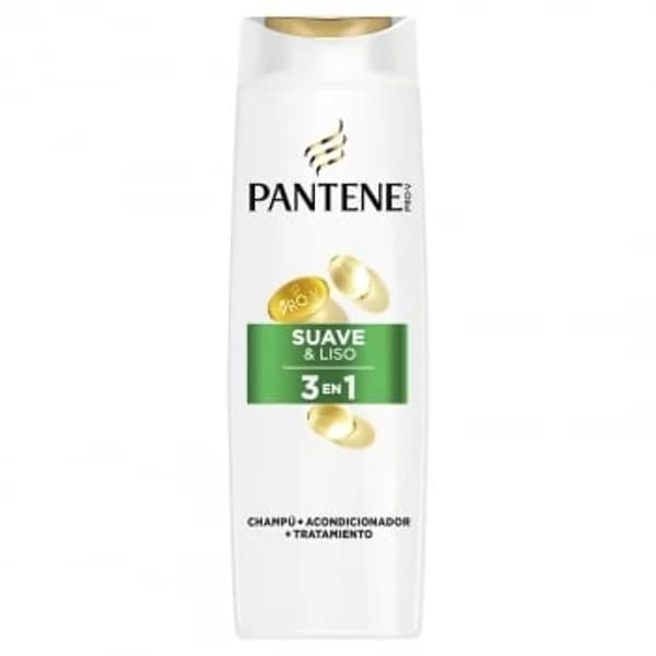 Champú suave y liso 3en1 Pro-V Pantene 500 ml. - 0.5 l - Imagen del producto en Findit