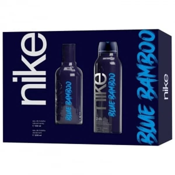 Estuche Nike Blue Bamboo man: agua de colonia 100 ml y desodorante spray 200 ml. - 1 ud - Imagen del producto en Findit