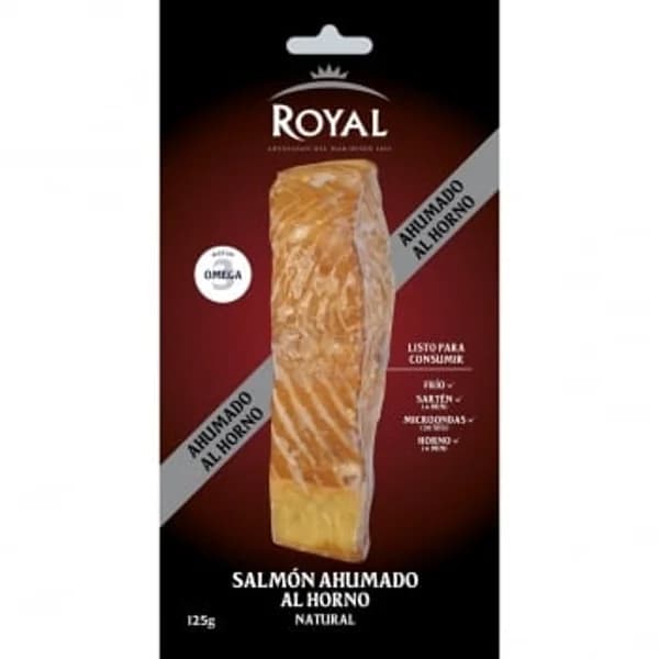 Salmón ahumado Royal 125 g. - 0.13 kg - Imagen del producto en Findit