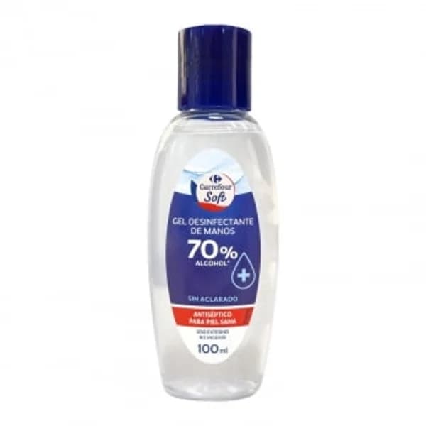 Gel desinfectante de manos Soft Carrefour 100 ml. - 0.1 l - Imagen del producto en Findit