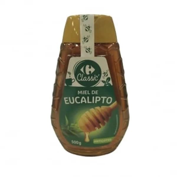 Miel eucalipto Carrefour Classic 500 g. - 0.5 kg - Imagen del producto en Findit