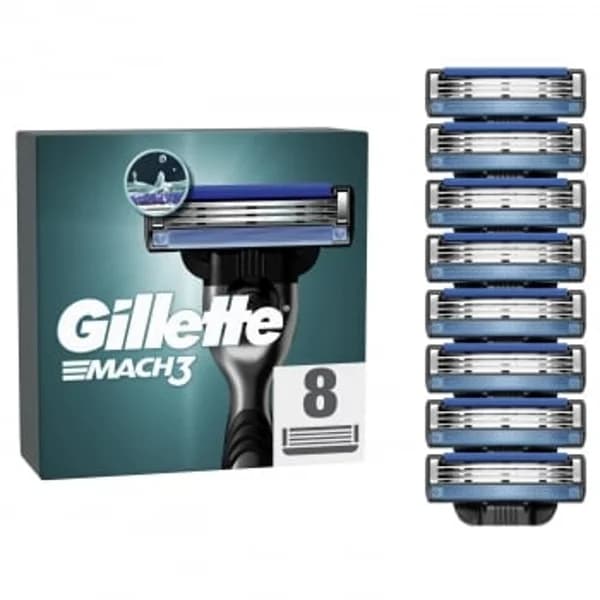 Recambio de maquinilla Mach3 Gillette 8 ud. - 8.01 ud - Imagen del producto en Findit