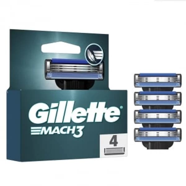 Recambios Mach3 Gillette 4 ud - 4 ud - Imagen del producto en Findit