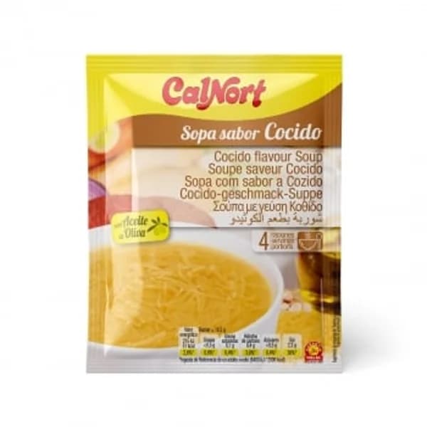 Sopa de codido con fideos Calnort 66 g. - 0.07 kg - Imagen del producto en Findit