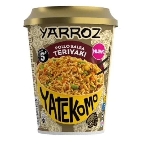 Arroz con pollo en salsa teriyaki Yarroz Yatekomo 83 g. - 0.08 kg - Imagen del producto en Findit